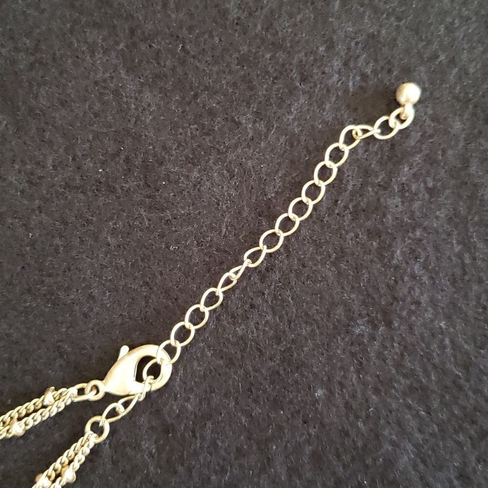 Beautiful Long Pendant Necklace Bold and Sparkly - Picture 5 of 7